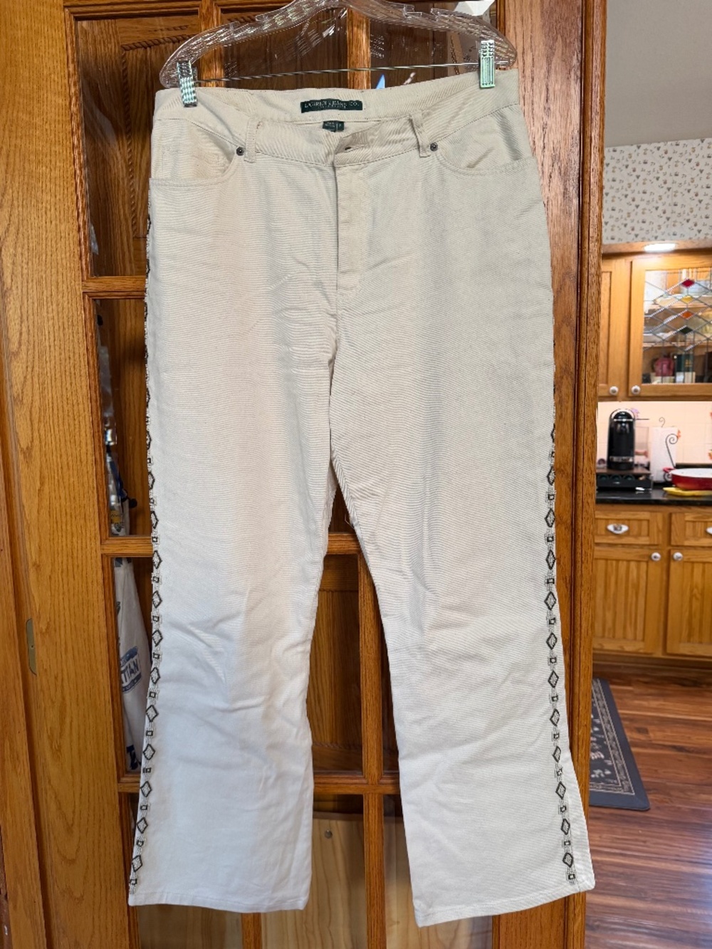 Ralph Lauren embellished jeans